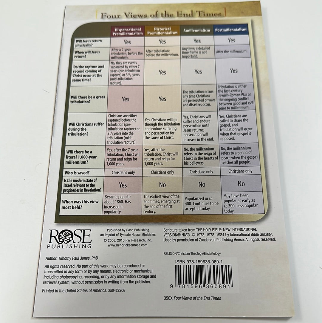 FOUR VIEWS/END TIMES PAMPHLET-0891
