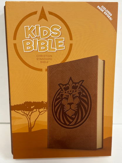 CSB KIDS BIBLE BROWN LION-5774