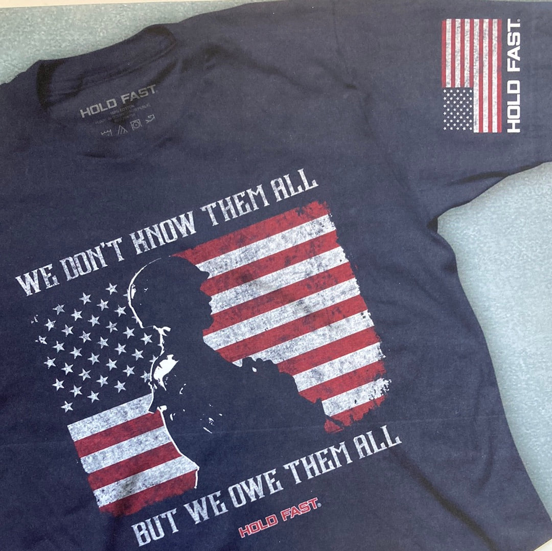 OWE THEM ALL HOLD FAST TEE SM-7408