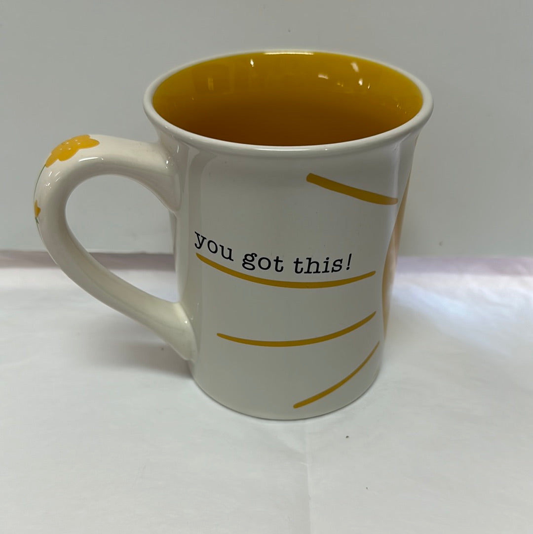 CHIN UP BUTTERCUP MUG-6878