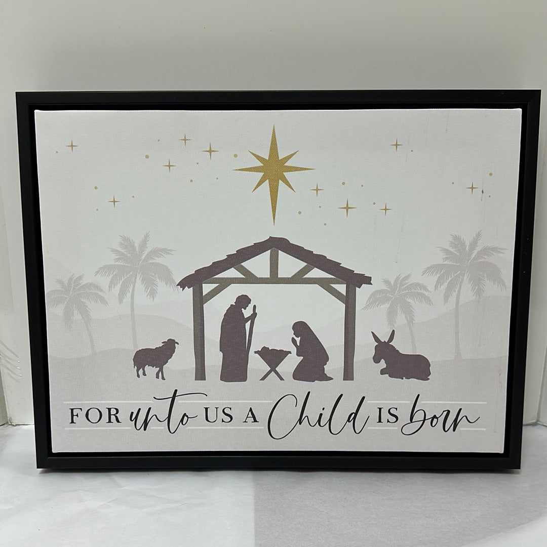 FOR UNTO US A CHILD IS BORN-5739