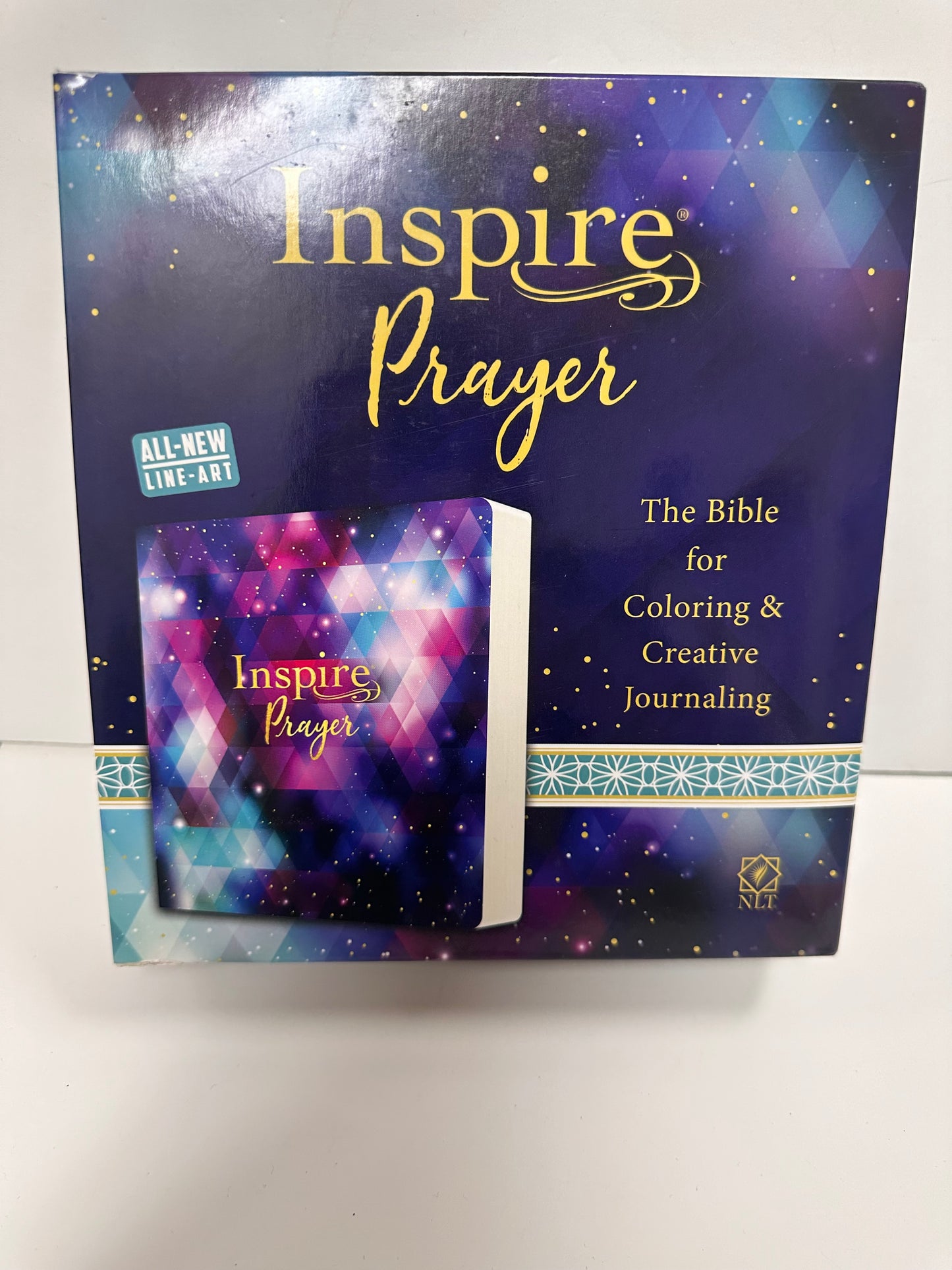 NLT INSPIRE PRAYER BIBLE COLORING/JOURNALING SOFTCOVER-4942