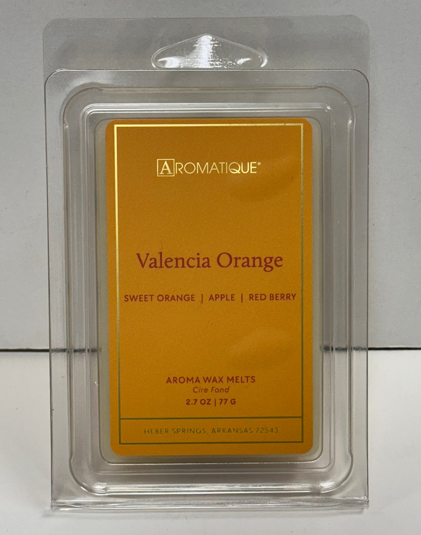 VALENCIA ORANGE AROMA WAX MELTS-5487