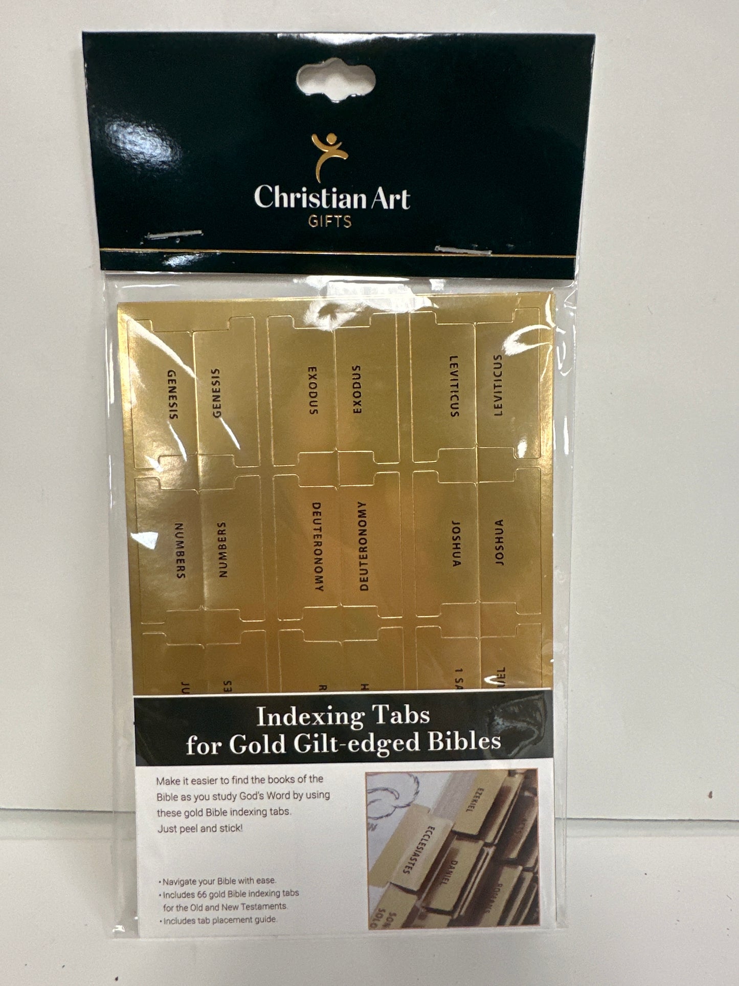 GOLD OLD AND NEW TESTAMENT BIBLE INDEXING TABS-3643