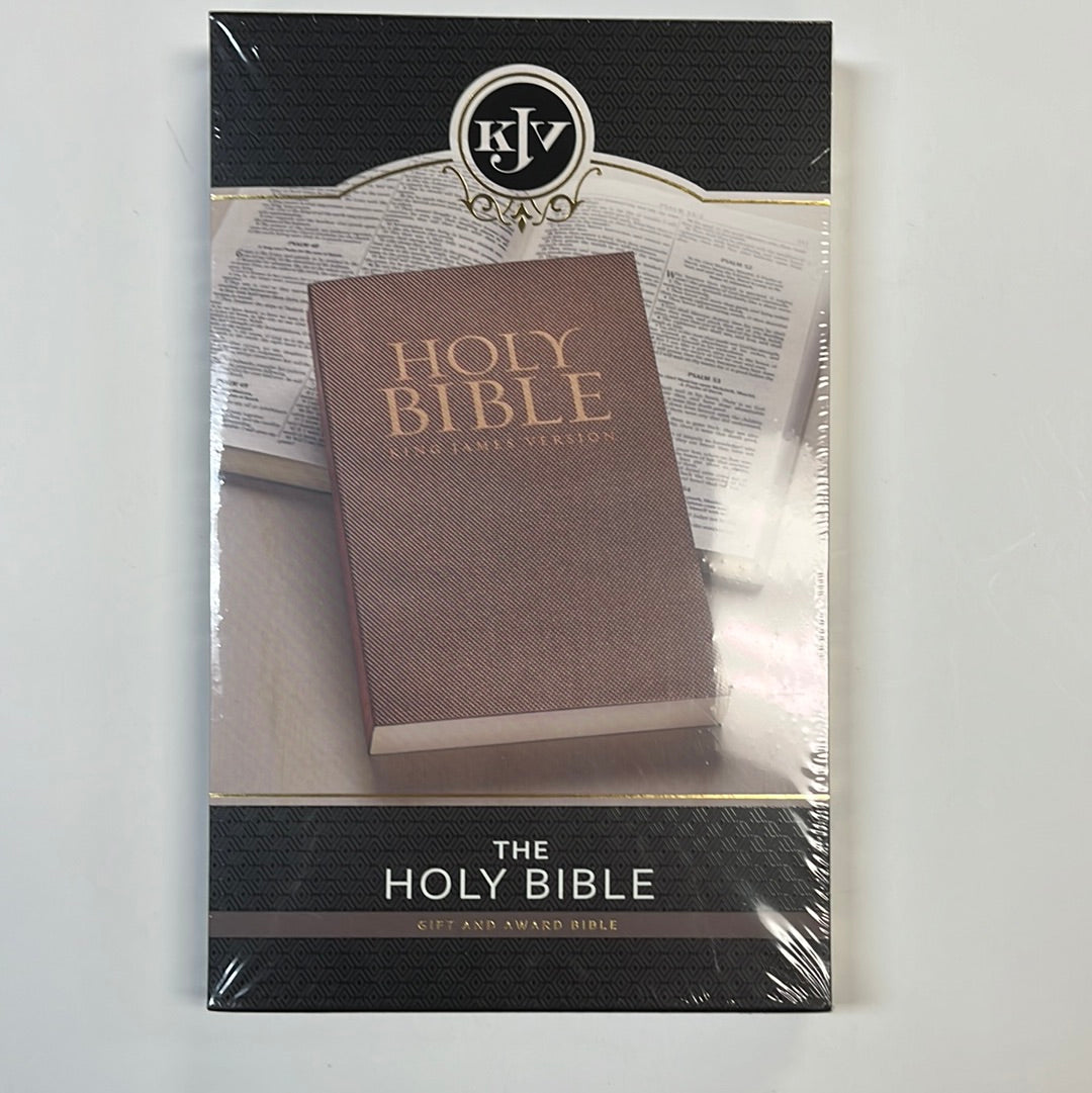 KJV GIFT & AWARD BIBLE ANTIQUE GOLD