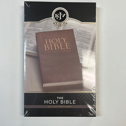 KJV GIFT & AWARD BIBLE ANTIQUE GOLD