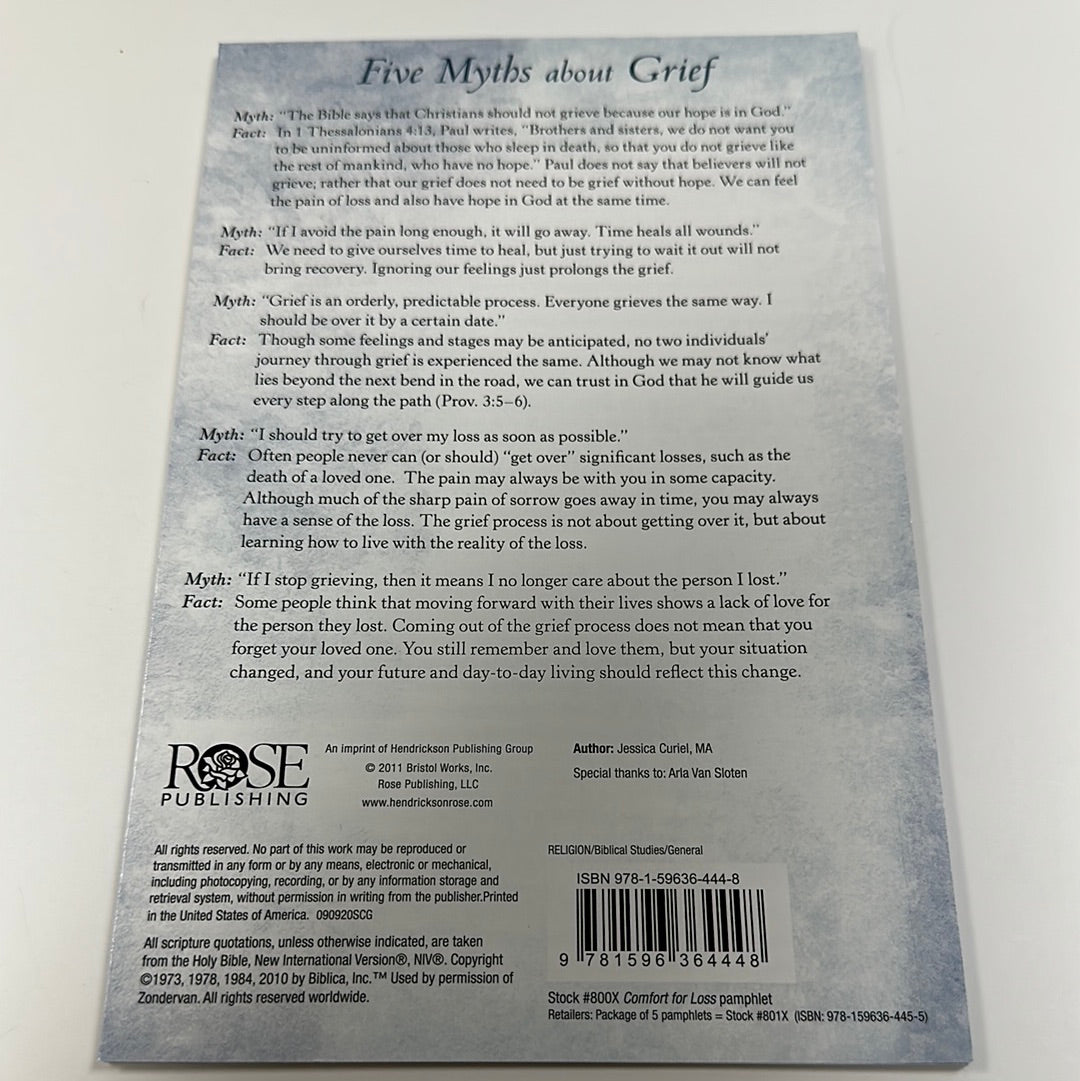 COMFORT FOR LOSS PAMPHLET-4448