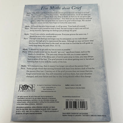 COMFORT FOR LOSS PAMPHLET-4448