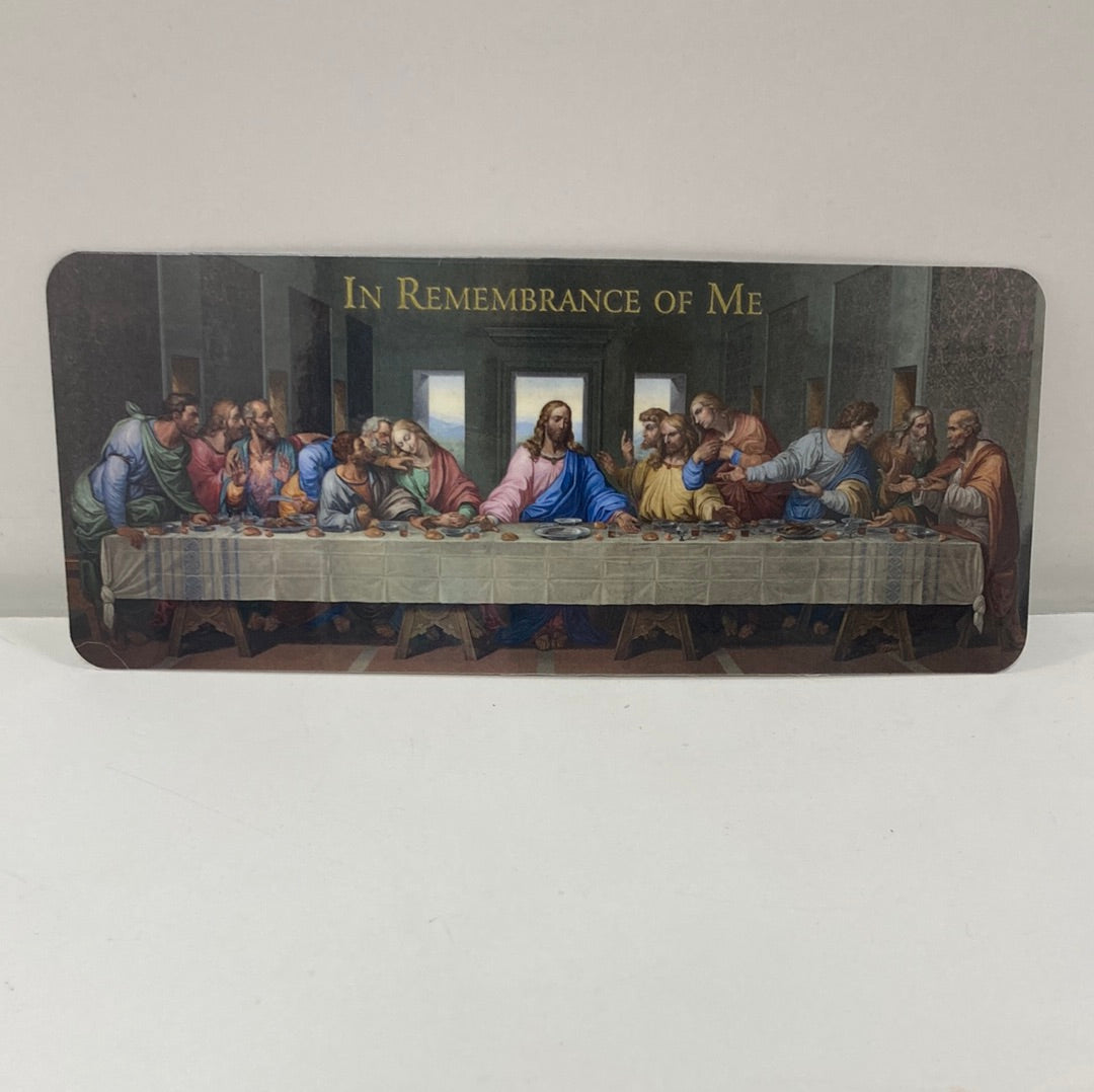 THE LAST SUPPER BOOKCARD-0704