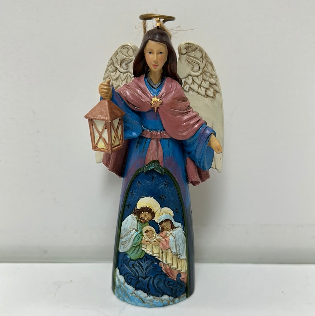 JIM SHORE ANGEL/HOLY SCENE ORN-3506