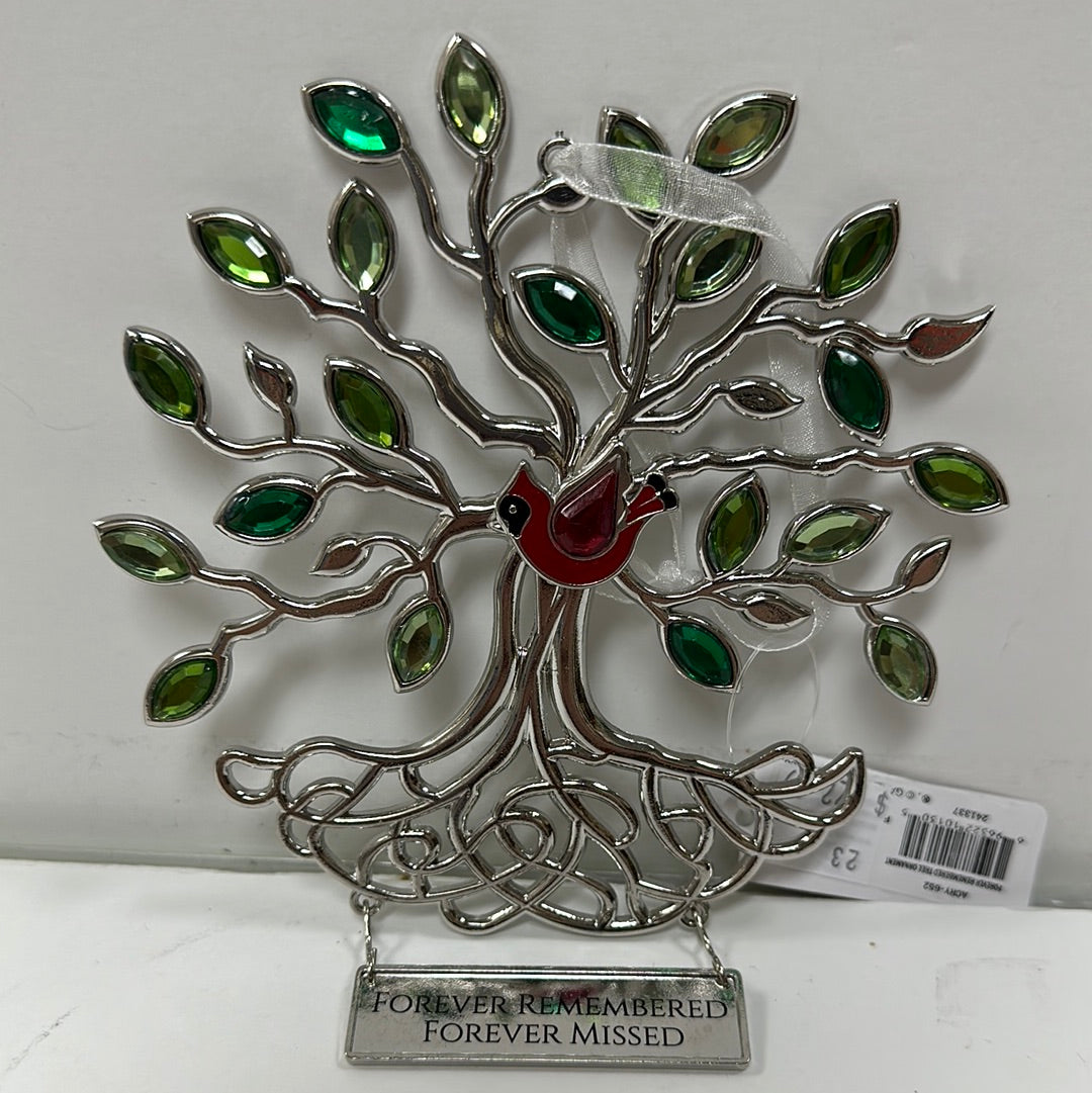 REMEMBER TREE W/CARDINAL ORN-1305