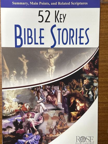 52 KEY BIBLE STORIES PAMPHLET-3359