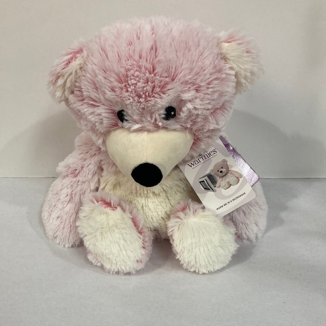 PINK MARSHMALLOW BEAR WARMIES-2589