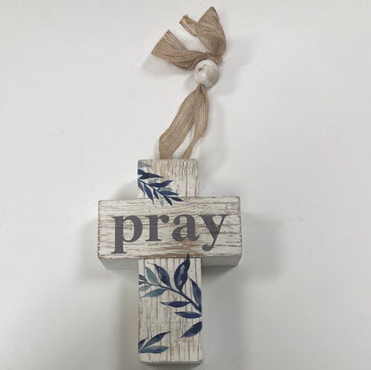 PRAY CROSS W/BEAD-1749