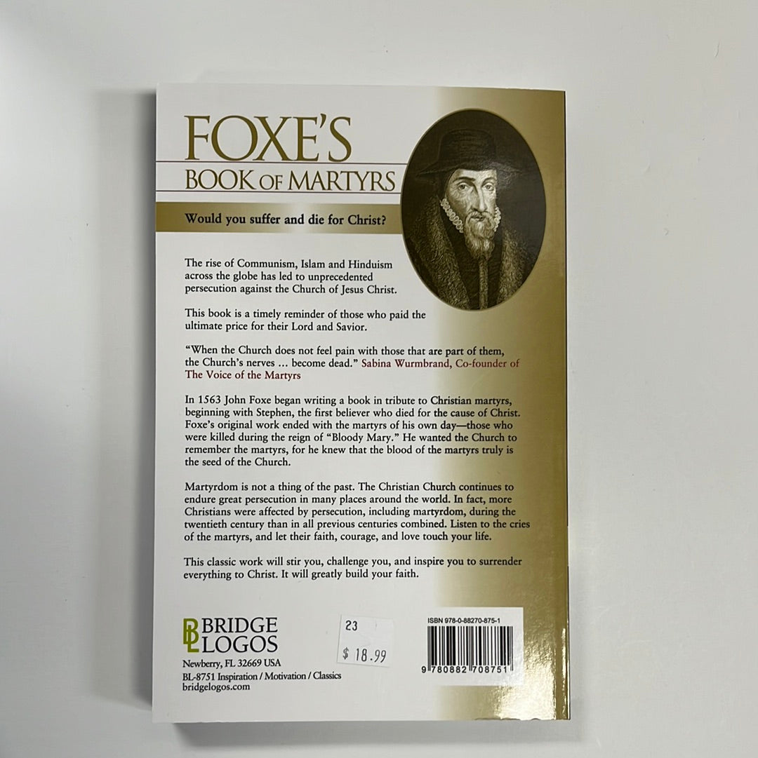 FOXE'S BOOK OF MARTYRS-8751
