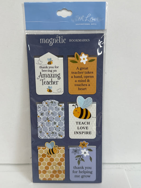 AMAZING TEACHER MAGNETIC BOOKMARKS-1163