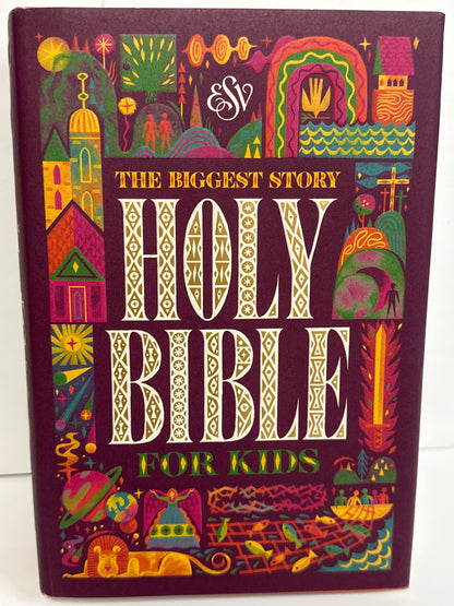 ESV THE BIGGEST STORY HOLY BIBLE FOR KIDS HARDCOVER-0598