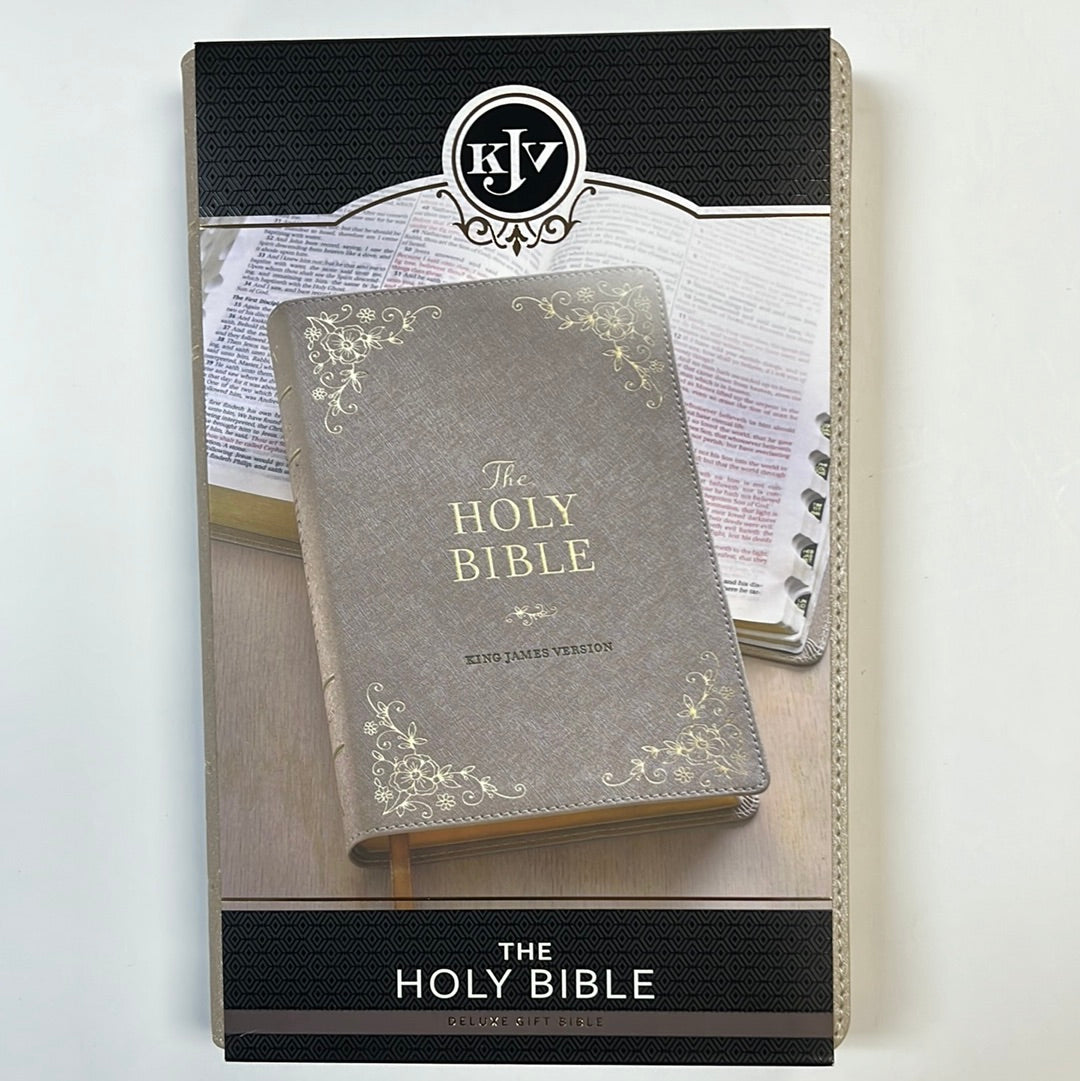 KJV DELUXE GIFT BIBLE TAUPE-2446