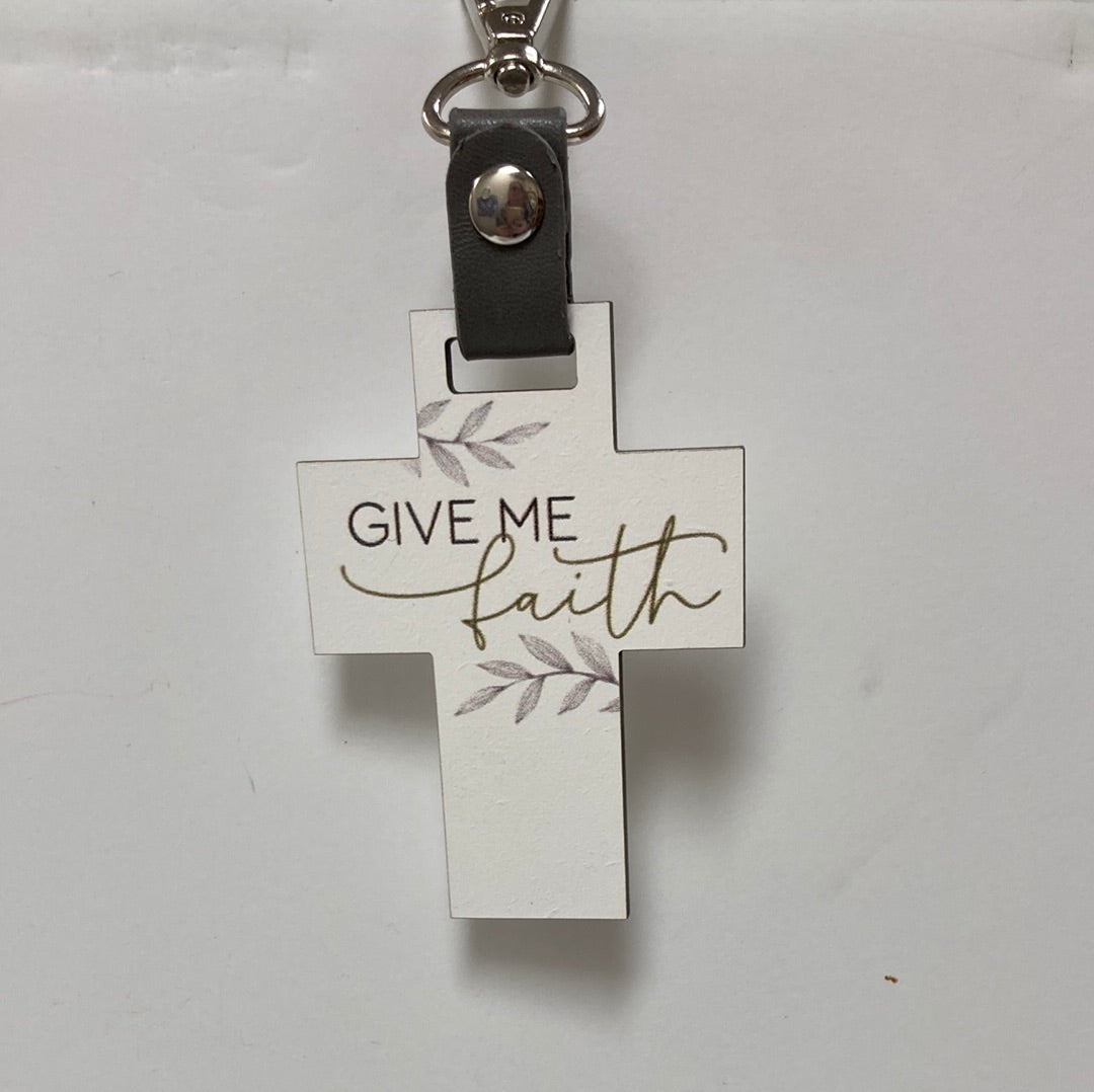 GIVE ME FAITH KEY CHAIN-0155
