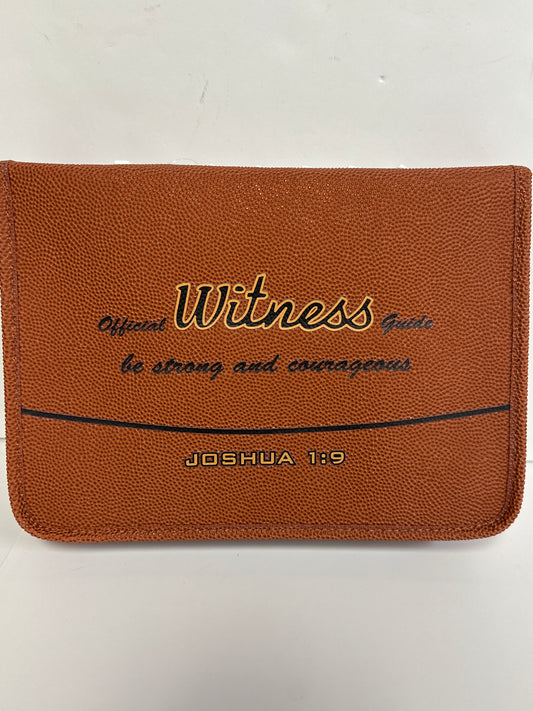 FOOTBALL JOSHUA 1:9 XL BIBLE COVER-5433