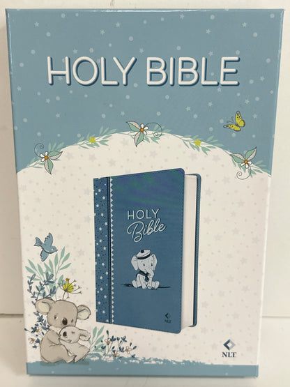 NLT INFANT BIBLE BLUE-4693
