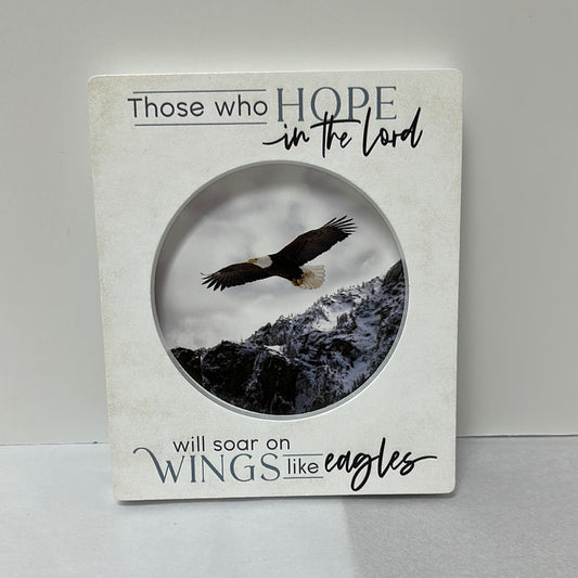 THOSE WHO HOPE EAGLE PLQ-4512