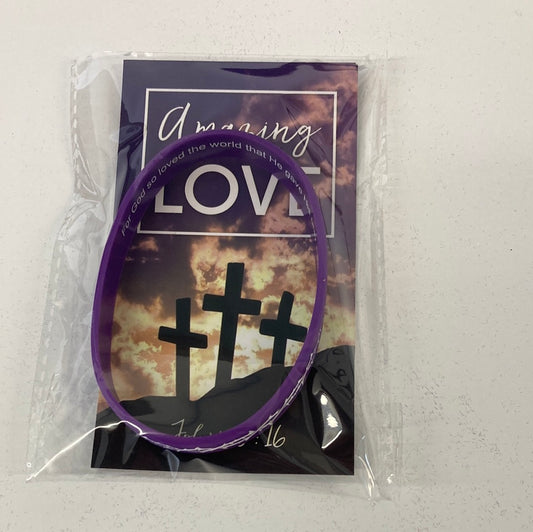 AMAZING LOVE SILICONE BRACELET