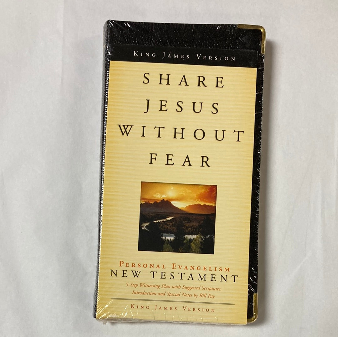 KJV SHARE JESUS NEW TEST BLACK-7930