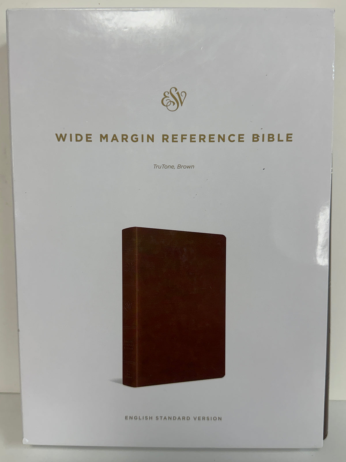 ESV WIDE MARGIN REFERENCE BIBLE BROWN-4163