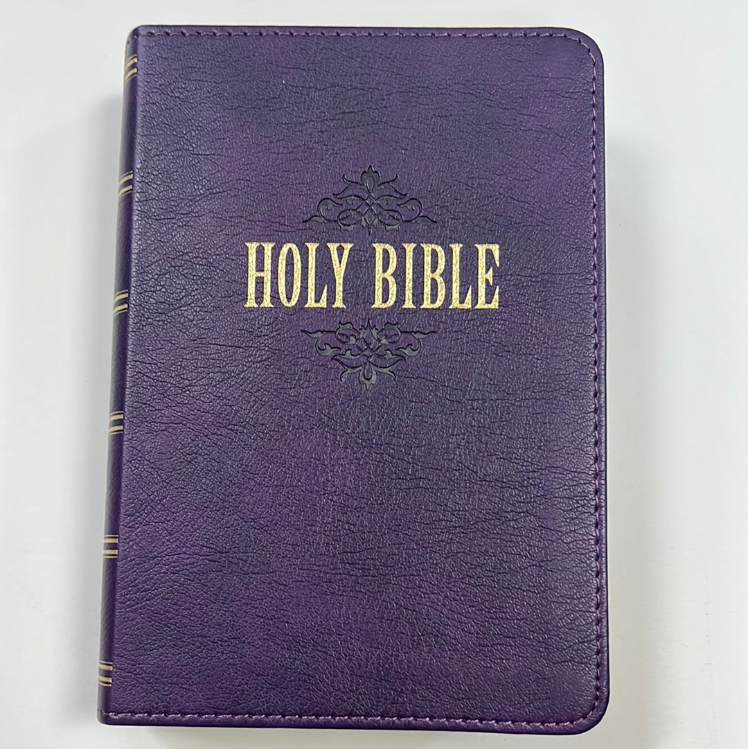 KJV COMP LG PR LL PURPLE BIBLE-7344