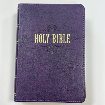 KJV COMP LG PR LL PURPLE BIBLE-7344