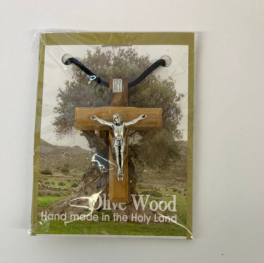 OLIVE WOOD NECKLACE-2710