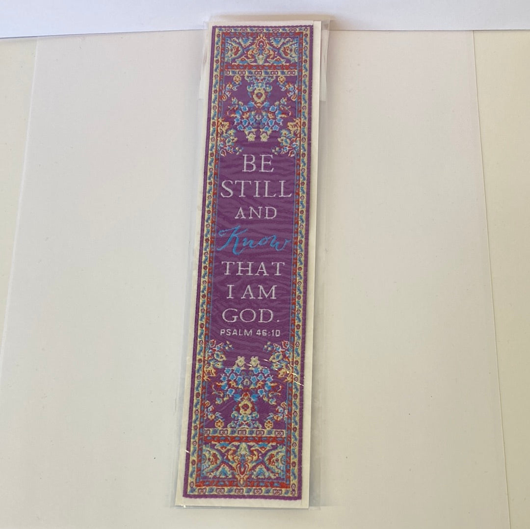 BE STILL BOOKMARK-1984