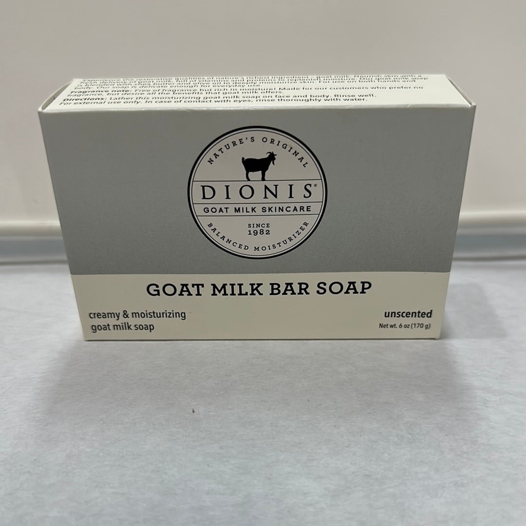 UNSCENTED GOAT MILK BAR SOAP-2859