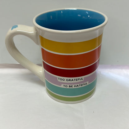 TOO BLESSED RAINBOW MUG-6885