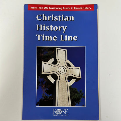 CHRISTIAN HISTORY TIME LINE PAMPHLET-8292