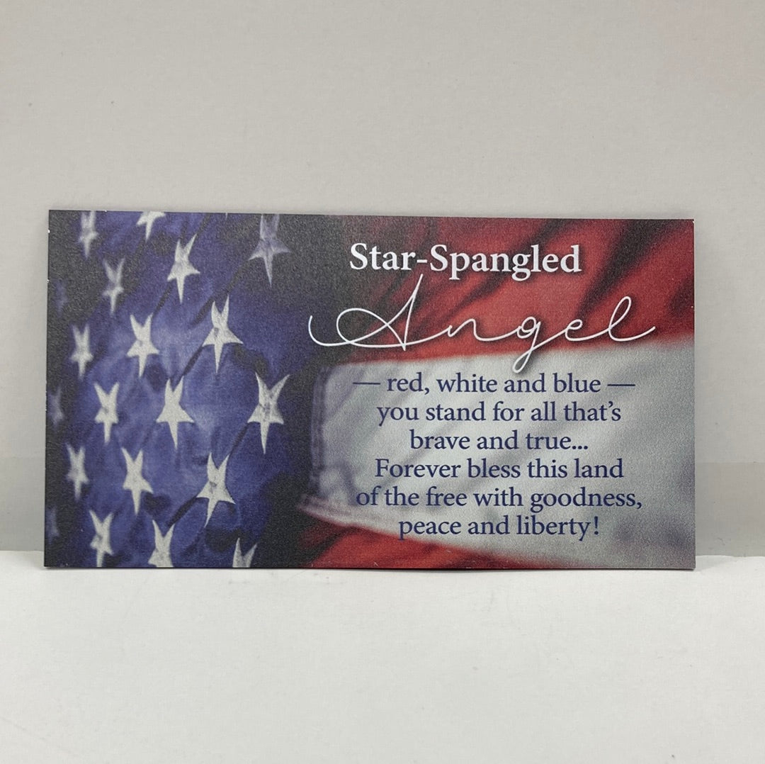 STAR SPANGLED ANGEL MAGNET-5013