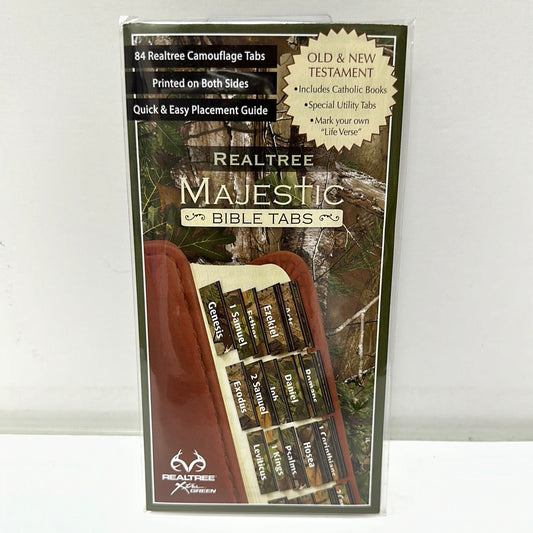 MAJEST REALTREE CAMO BIBLE TABS-9286