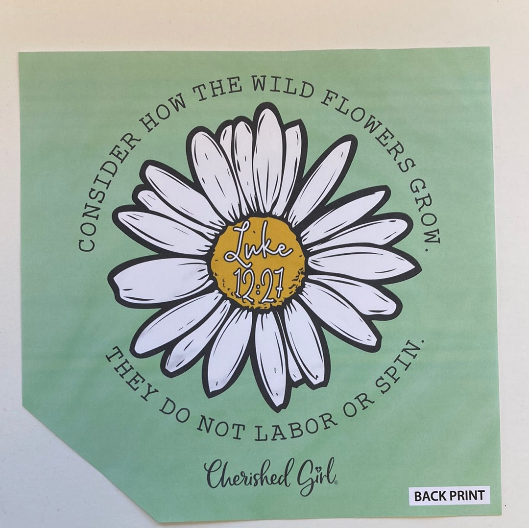 CONSIDER THE WILDFLOWERS CHER GIRL TEE SM-5264