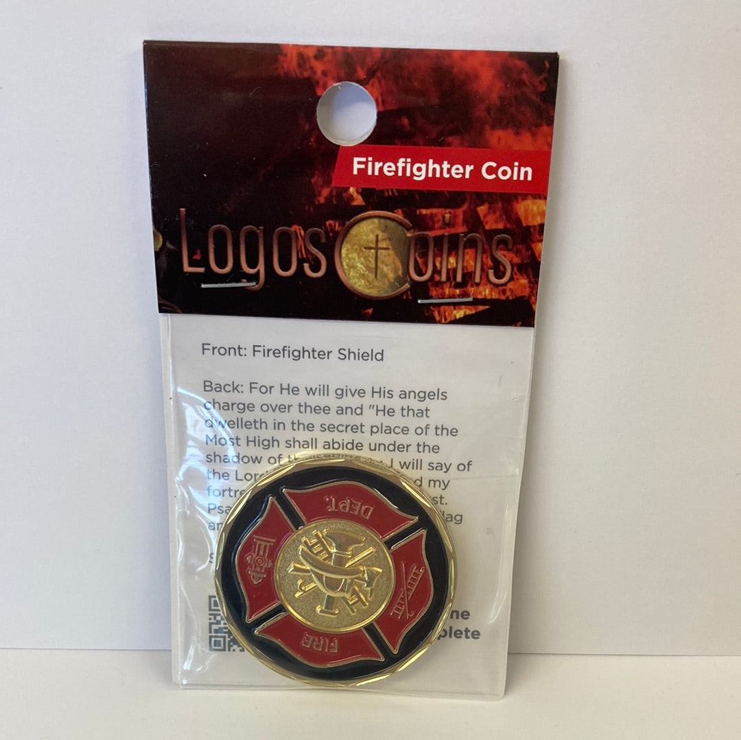 FIREFIGHTER COIN-1683