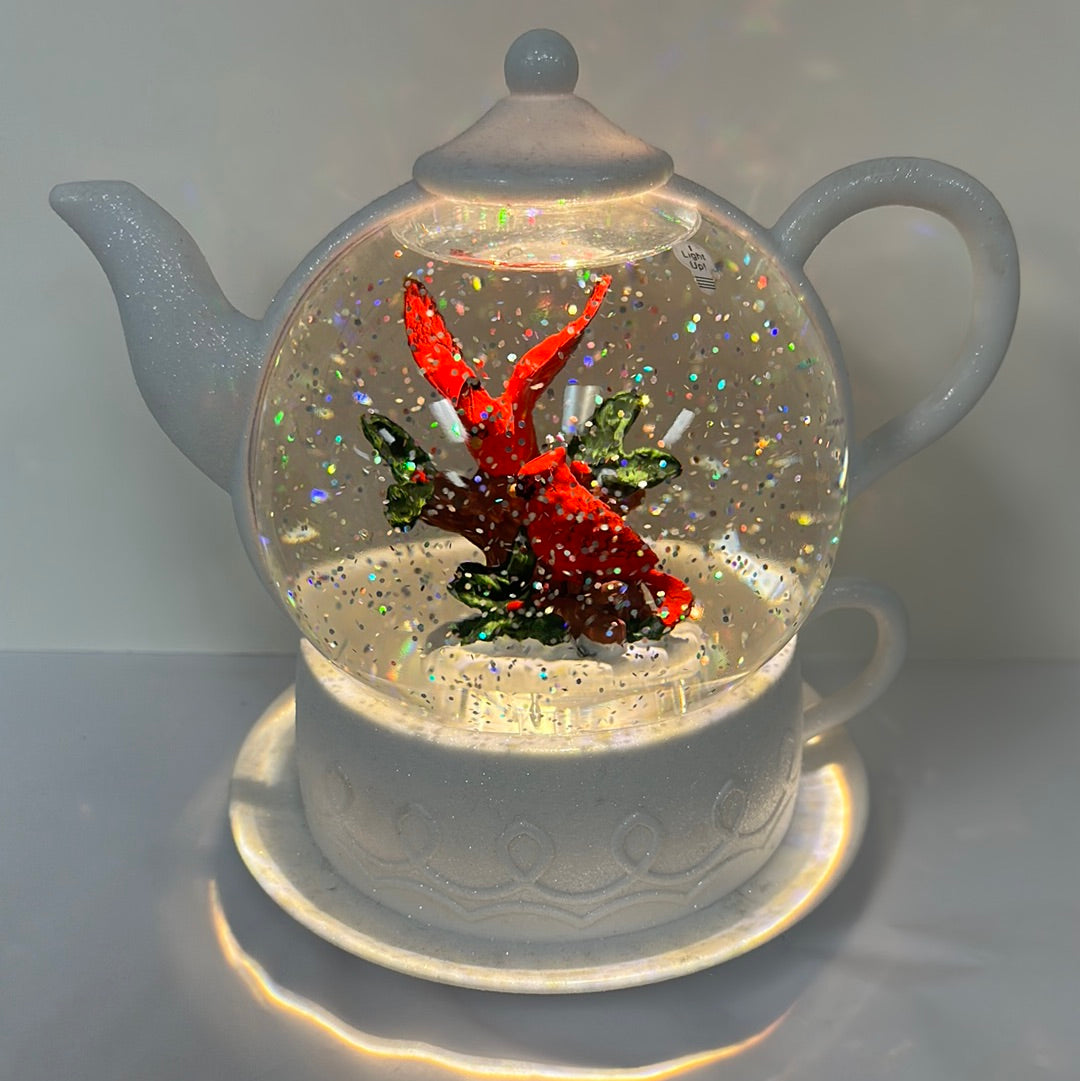 TEAPOT CARDINAL LED GLOBE-0996