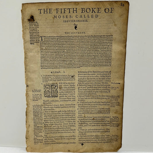 1576 Bassadyne Bible (Geneva)(We choose the page)