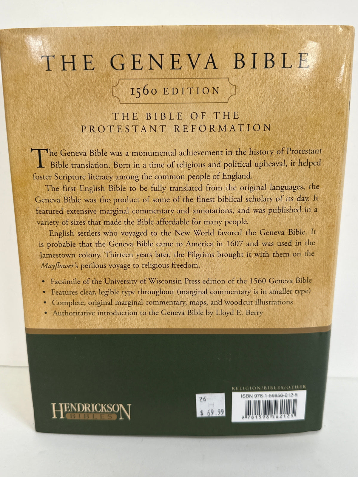 GENEVA BIBLE 1560-2125