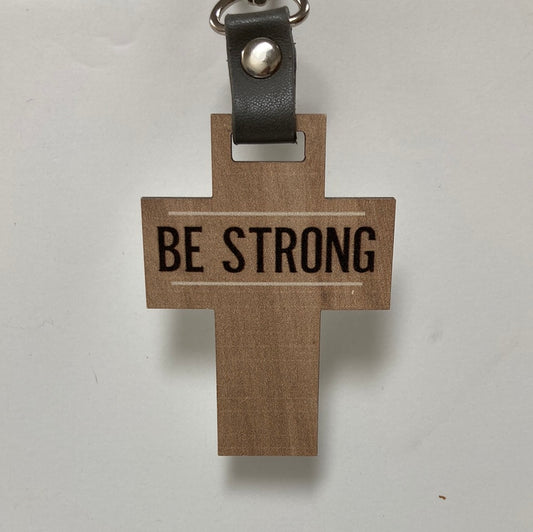 BE STRONG KEY CHAIN-0216