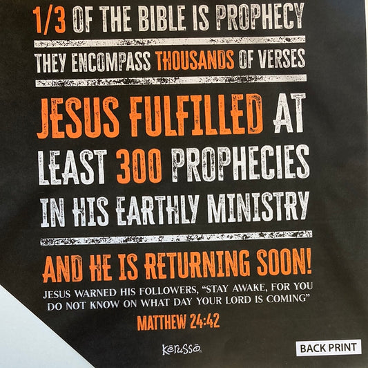 PROPHECY IS PROOF ADULT TEE MED-4304