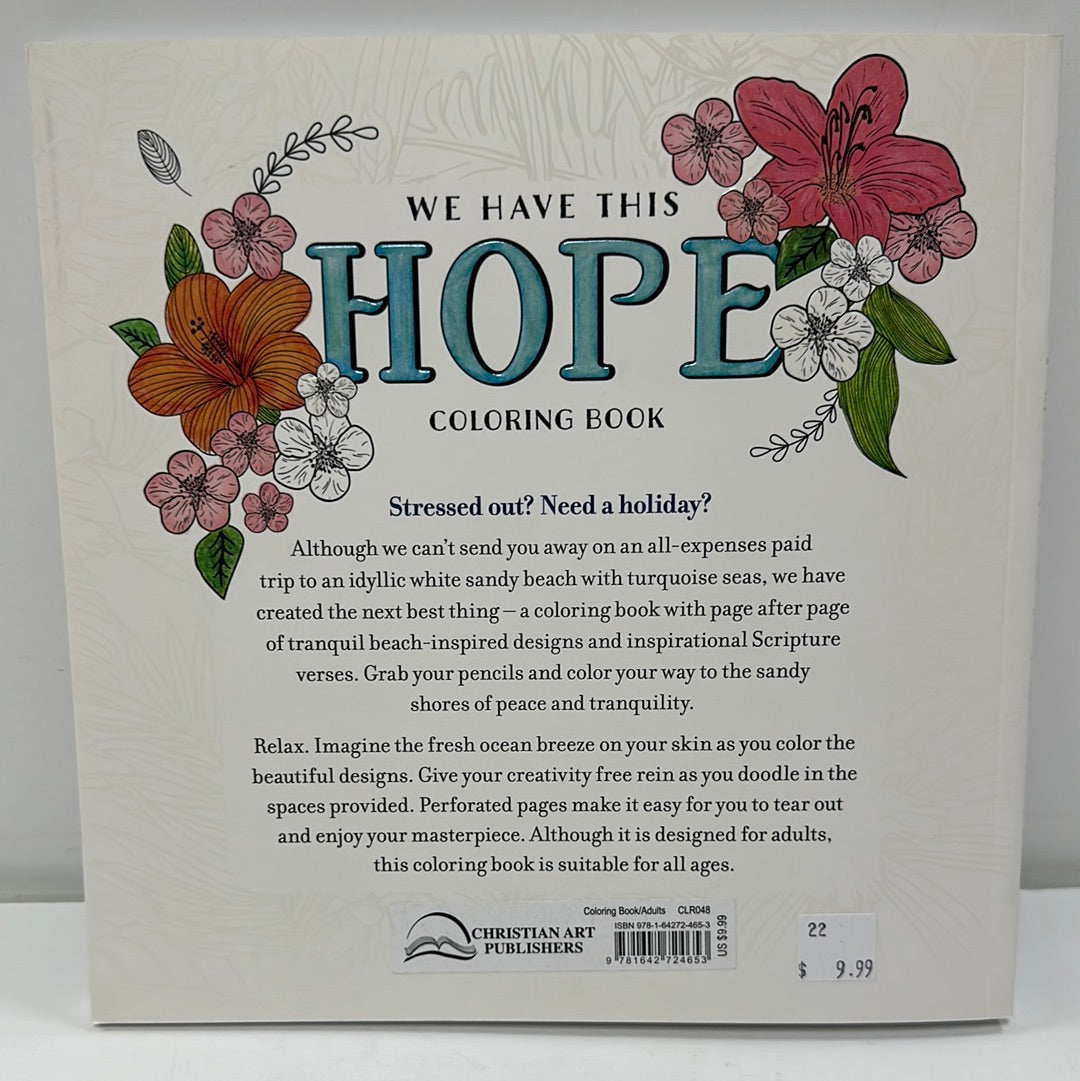 HOPE COLORING BOOK-4653