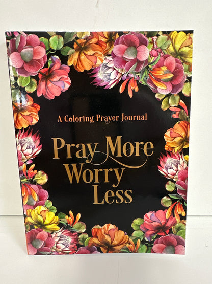 PRAY MORE WORRY LESS A COLORING PRAYER JOURNAL-4853