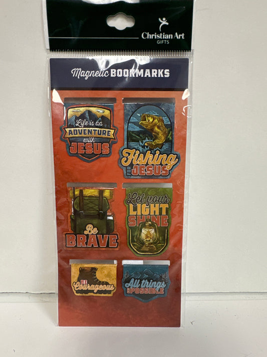 ADVENTURE WITH JESUS MAGNETIC BOOKMARK-7840