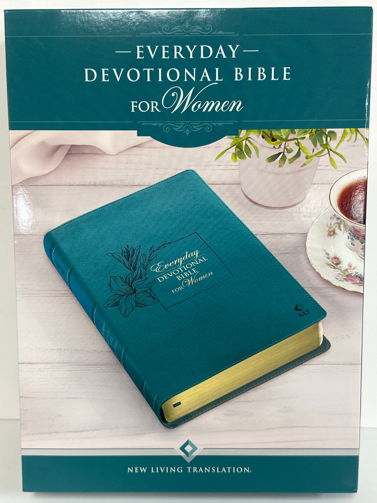 NLT DEVOTIONAL BIBLE FOR WOMEN TEAL-4181