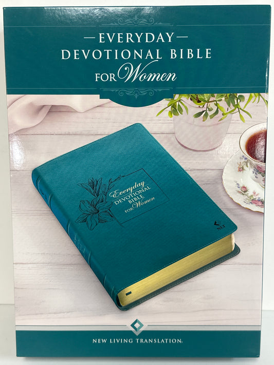 NLT DEVOTIONAL BIBLE FOR WOMEN TEAL-4181